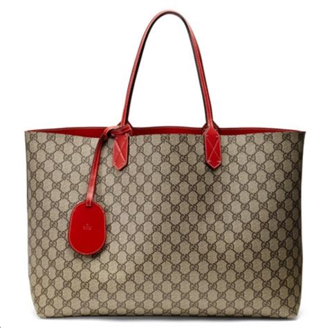 gucci medium turnaround reversible leather tote